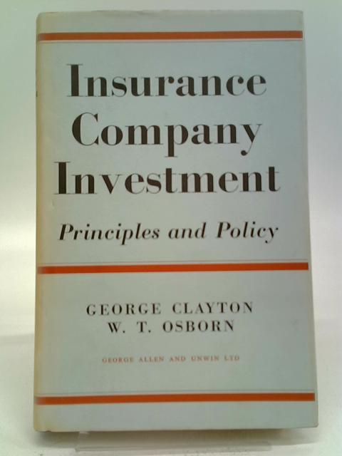 Insurance Company Investment