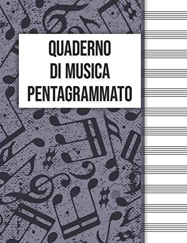 Quaderno Di Musica Pentagrammato