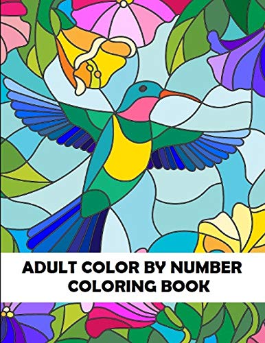 Adult Color By Number Coloring Book