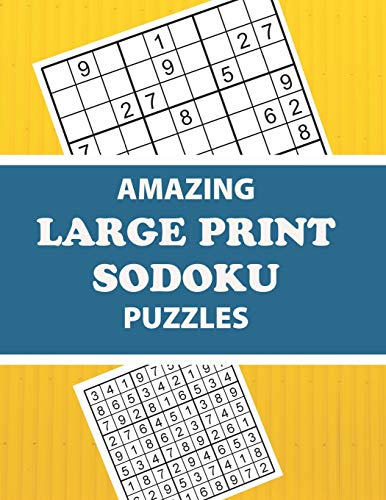 Amazing Large Print Sodoku Puzzles