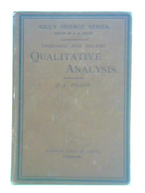 Inorganic and Organic Chemical Analysis