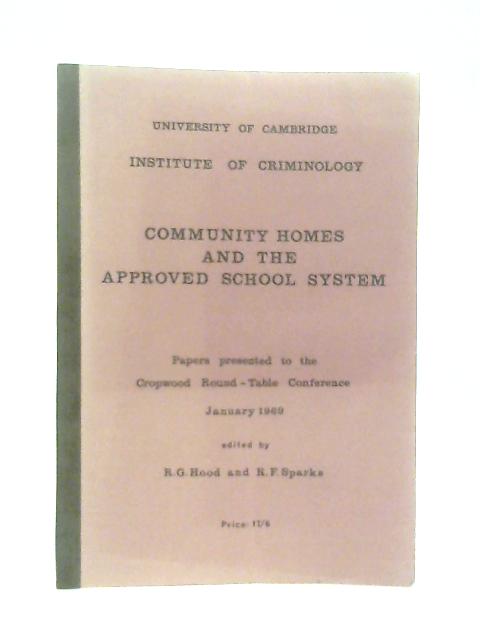 Community Homes and the Approved School System