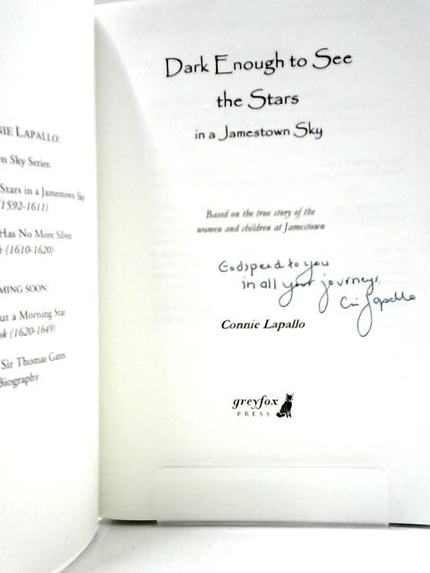 Dark Enough to See the Stars in a Jamestown Sky