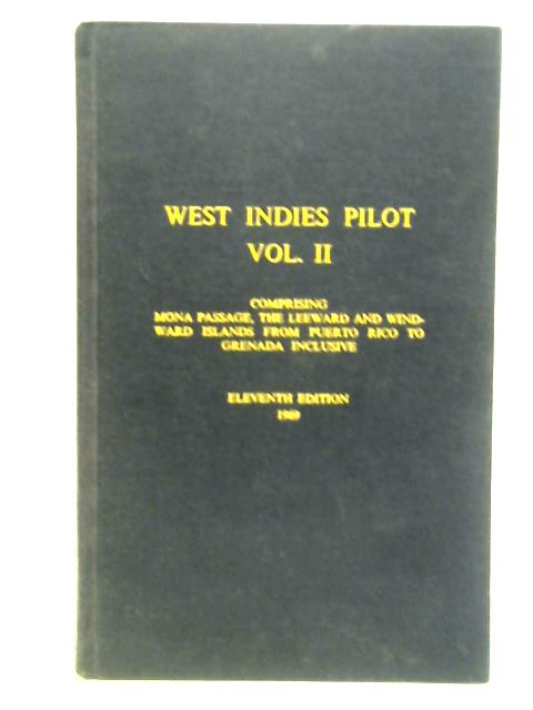 West Indies Pilot Volume 2.