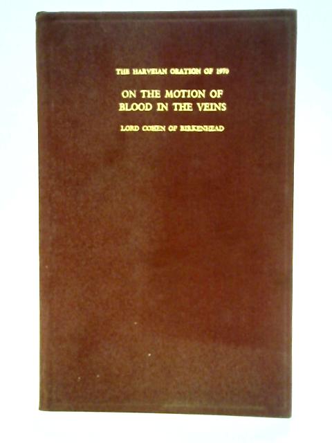 On the Motion of Blood in the Veins