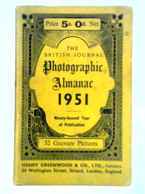The British Journal Photographic Almanac 1951