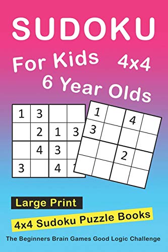 Sudoku For 6 Year Olds