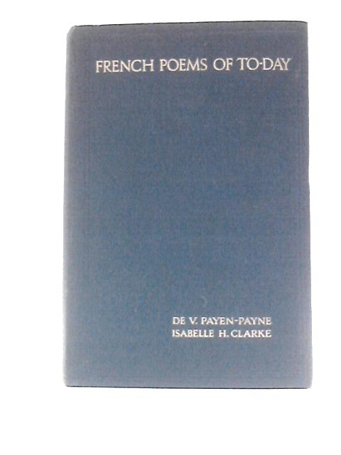 French Poems of Today
