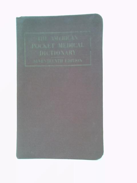 American Pocket Medical Dictionary