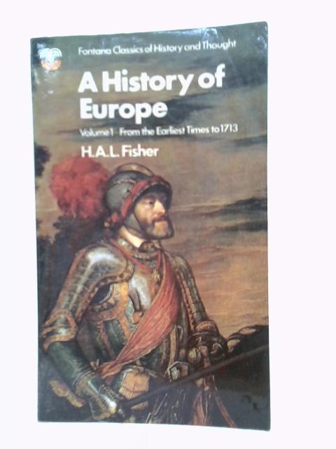 History of Europe Volume I