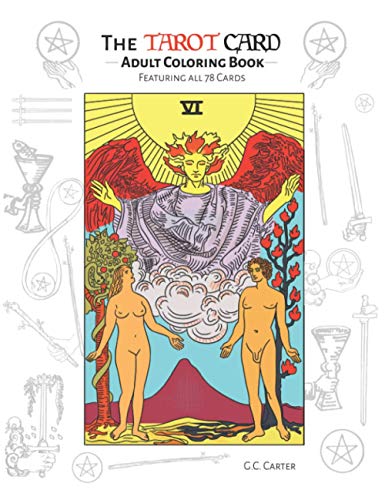 Tarot Card Adult Coloring Book