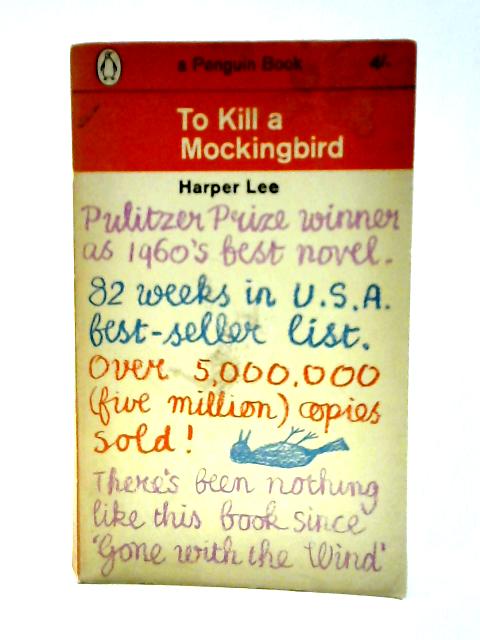 To Kill a Mockingbird (Penguin Books. No. 1929.)