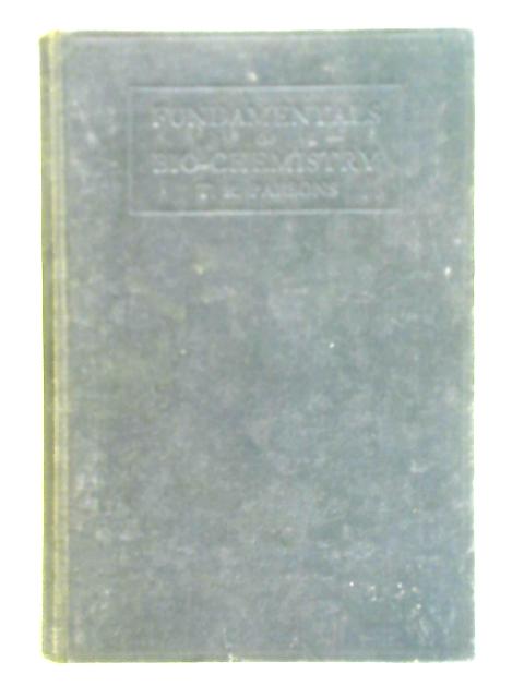 Fundamentals of Bio-Chemistry