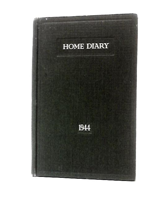 The Boots Chemists Home Diary and Ladies' Note Book for the Year 1944