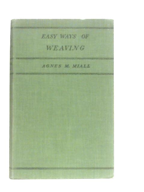 Easy Ways Of Weaving, Including Seagrass Seating and Beadweaving