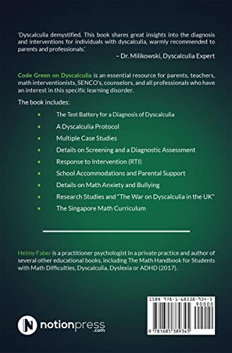 Code Green on Dyscalculia