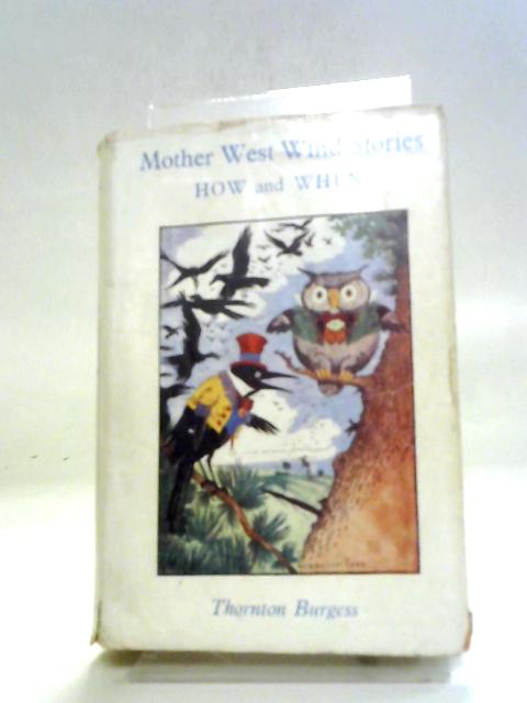 Mother West Wind: "How" Stories (Bedtime Story Books sSeries-no.32)