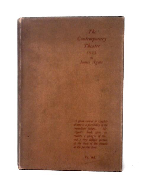 Contemporary Theatre 1923