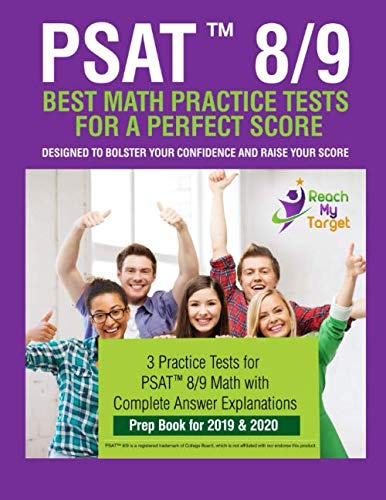 PSAT BEST MATH PRACTICE TESTS FOR A PERFECT SCORE PSAT MATH TEST PREP BOOK FOR