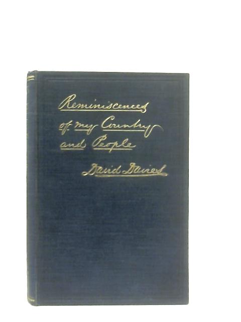 Reminiscences of my Country and People