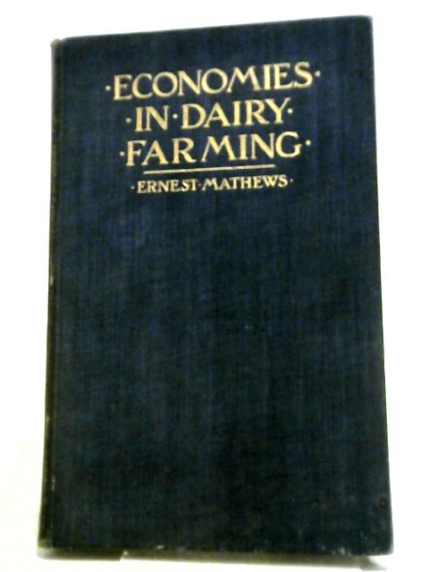 Economies in Dairy Farming