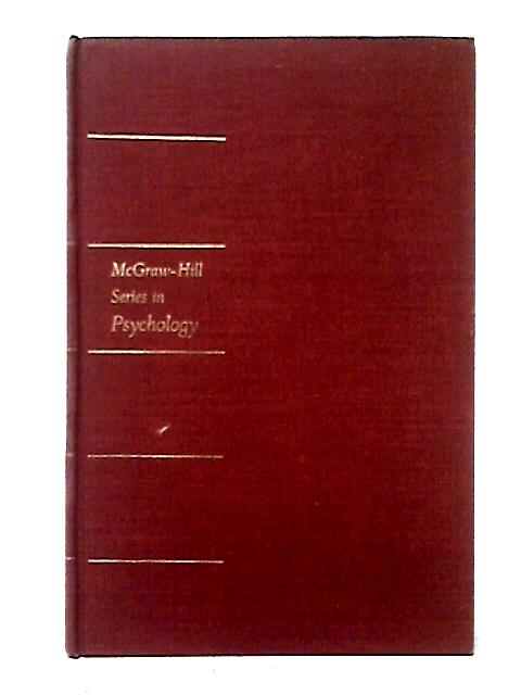 Psychometric Methods (Mcgraw; Hill Series In Psychology)