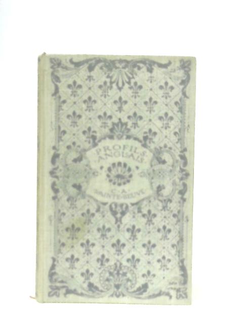 Profils Anglais: Preface D'Andre Turquet