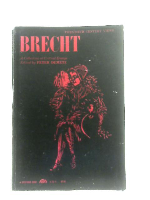 Brecht: A Collection of Critical Essays