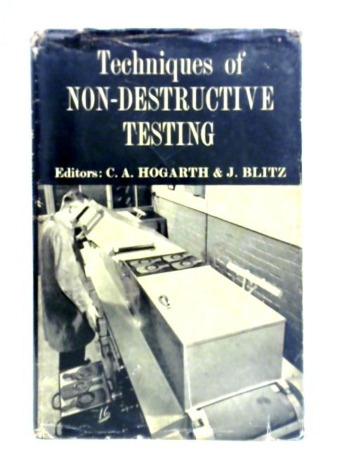 Techniques Of Non-Destructive Testing