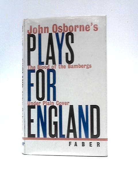 Plays For England: The Blood Of The Bambergs & Under Plain Cover