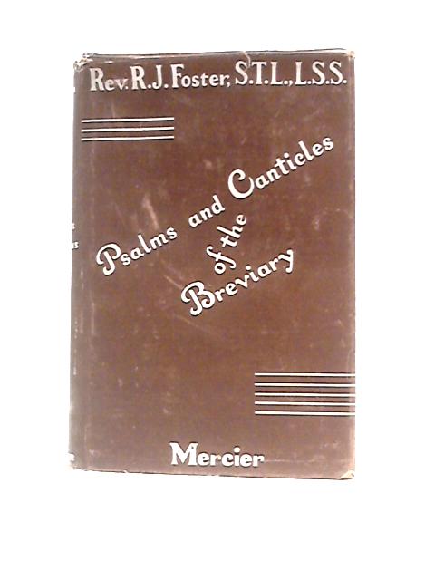 Psalms and Canticles of the Breviary