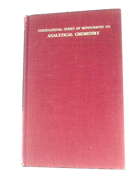 Analytical Chemistry of the Rare Earths