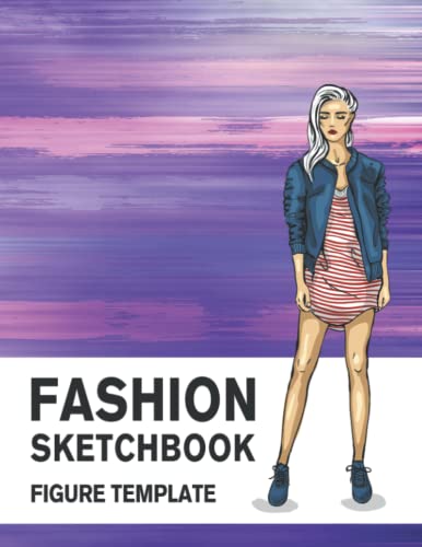 Fashion Sketchbook Figure Template