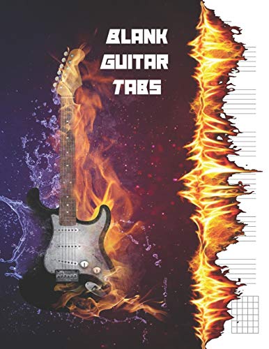 Blank Guitar Tabs - Blank Guitar Tab Sheets