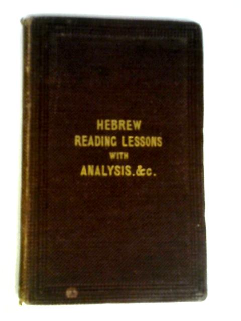 Hebrew Reading Lessons