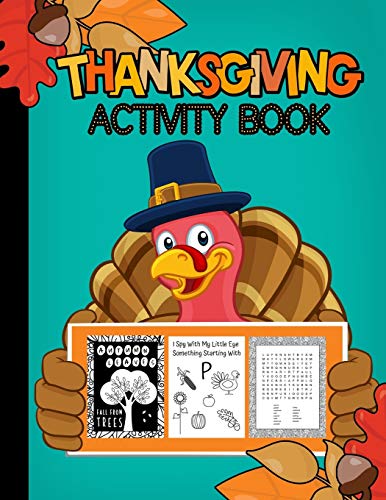 Thanksgiving Activity Book Ages 3-99