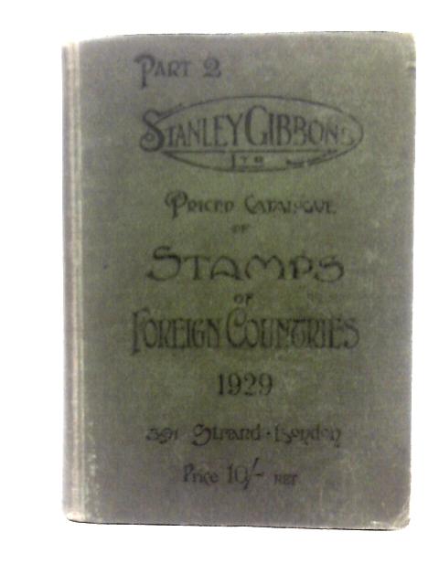 Stanley Gibbons, Limited Priced Catalogue of Stamps of Foreign Countries (1929)