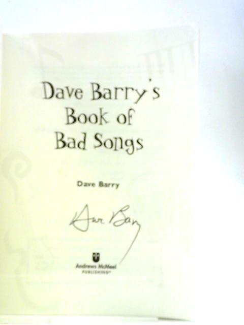 Dave Barry's Book of Bad Songs