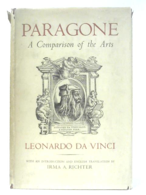 Paragone: A Comparison of the Arts by Leonardo da Vinci