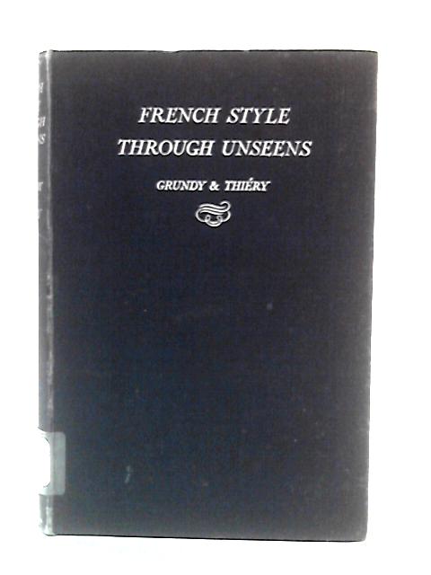 French Style Through Unseens