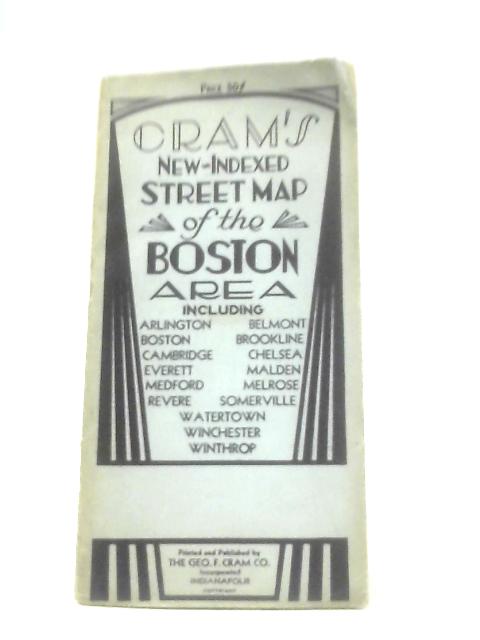 Cram's New-indexed Street Map of the Boston Area