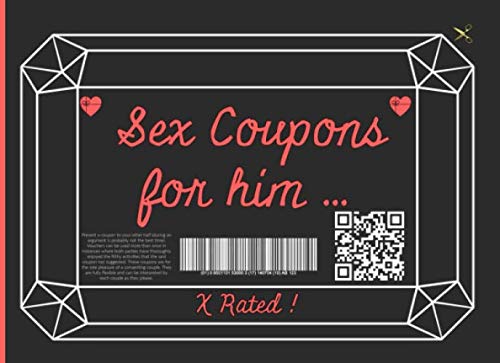 Sex Coupons For Him X rated Sexy Dirty Naughty Pure Filthy Vouchers For Husband Boyfriend Valentines Gift Anniversary Birthday Christmas Warning Adventurous Only