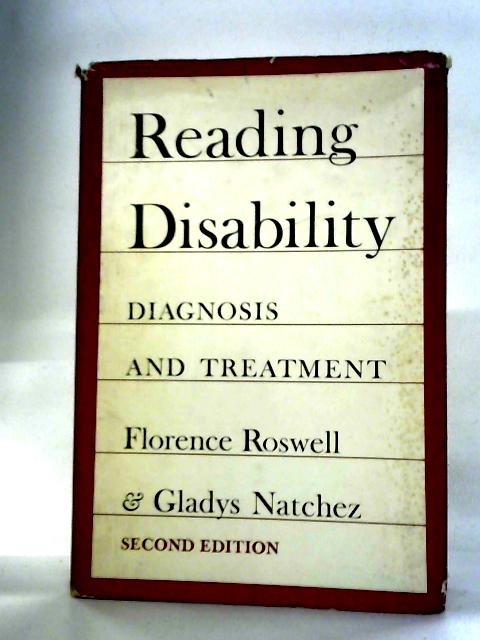 Reading Disability. Diagnosis and Treatment