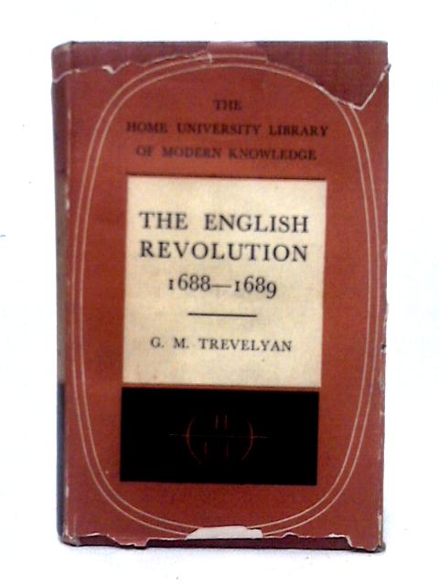 The English Revolution, 1688-1689