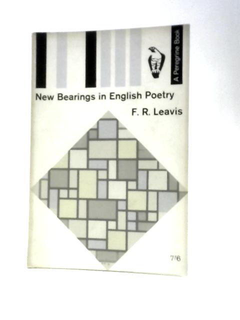 New Bearings in English Poetry