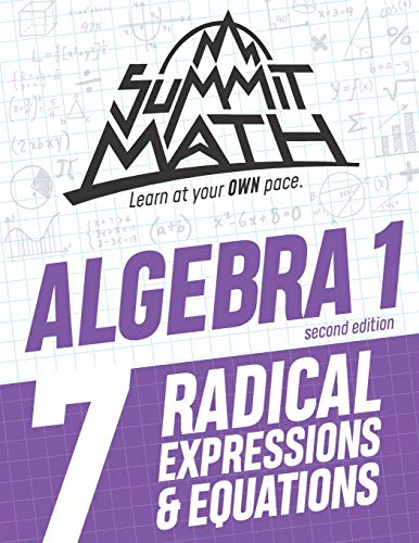 Summit Math Algebra 1 Book 7