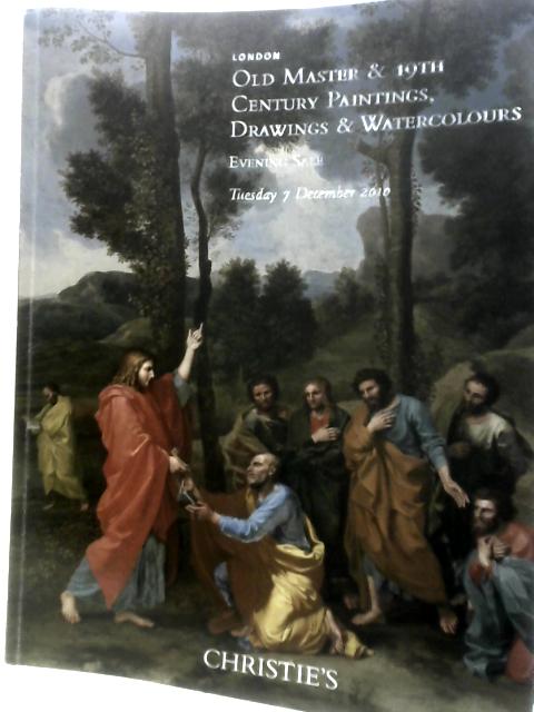 Old Master & 19th Century Paintings, Drawings & Watercolours