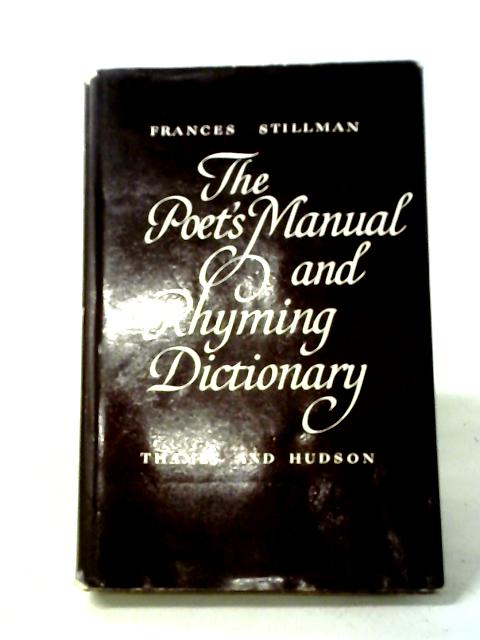 The Poet's Manual and Rhyming Dictionary