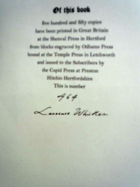 The Engraved Glass of Laurence Whistler