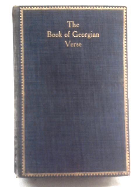 The Book of Georgian Verse